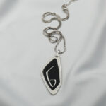 Paskunji Font ”Letter G” Georgian Alphabet ”Letter N” Necklace