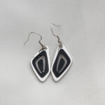 Georgian Alphabet “Letter I” Earrings
