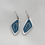 Georgian Alphabet “Letter I” Earrings