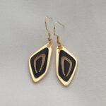 Georgian Alphabet “Letter I” Earrings