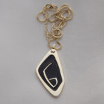 Georgian Alphabet “Letter N” Necklace