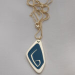 Georgian Alphabet “Letter N” Necklace