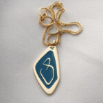 Georgian Alphabet “Letter T” Necklace