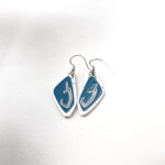 Georgian Alphabet “Letter K” Earrings