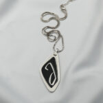 Paskunji Font “Letter a” Georgian Alphabet ”Letter M” Necklace
