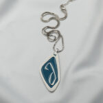 Paskunji Font “Letter a” Georgian Alphabet ”Letter M” Necklace