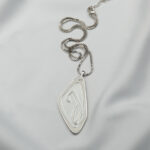 Paskunji Font “Letter a” Georgian Alphabet ”Letter M” Necklace