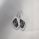 Georgian Alphabet “Letter D” Earrings