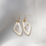Georgian Alphabet “Letter D” Earrings