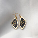 Georgian Alphabet “Letter D” Earrings
