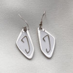 Georgian Alphabet “Letter E” Earrings