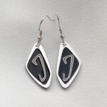 Georgian Alphabet “Letter E” Earrings