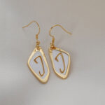 Georgian Alphabet “Letter E” Earrings