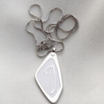 Georgian Alphabet ”Letter E” Necklace