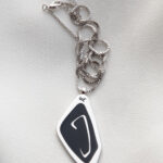 Georgian Alphabet ”Letter E” Necklace