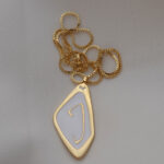 Georgian Alphabet ”Letter E” Necklace
