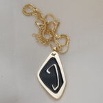 Georgian Alphabet ”Letter E” Necklace