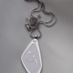 Georgian Alphabet ”Letter F” Necklace