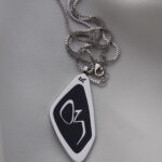 Georgian Alphabet ”Letter F” Necklace