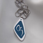 Georgian Alphabet ”Letter F” Necklace