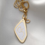 Georgian Alphabet ”Letter F” Necklace