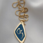Georgian Alphabet ”Letter F” Necklace