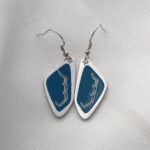 Georgian Alphabet “Letter H” Earrings