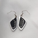 Georgian Alphabet “Letter H” Earrings