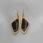 Georgian Alphabet “Letter H” Earrings