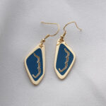 Georgian Alphabet “Letter H” Earrings