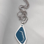 Georgian Alphabet ”Letter H” Necklace