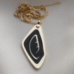 Georgian Alphabet ”Letter L” Necklace