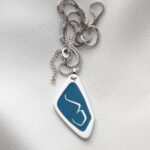 Georgian Alphabet ”Letter P” Necklace