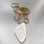 Georgian Alphabet ”Letter P” Necklace