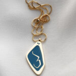 Georgian Alphabet ”Letter P” Necklace