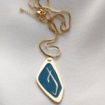 Georgian Alphabet ”Letter Q” Necklace