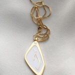 Georgian Alphabet ”Letter Q” Necklace