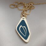 Georgian Alphabet ”Letter T” Necklace