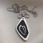 Georgian Alphabet ”Letter T” Necklace
