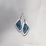 Georgian Alphabet “Letter W/V” Earrings
