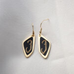 Georgian Alphabet “Letter W/V” Earrings