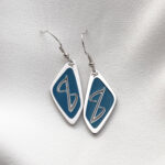 Georgian Alphabet “Letter Z” Earrings