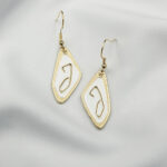 Paskunji Font “Letter a” Earrings