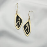 Paskunji Font “Letter a” Earrings